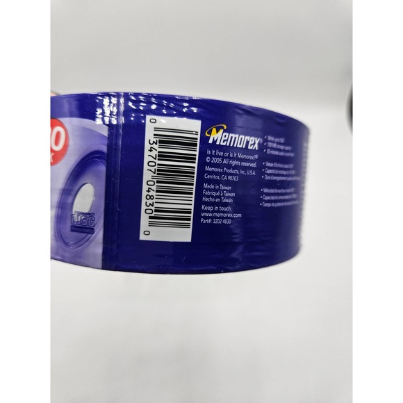 30 Memorex CD-R write up to 52x 700MB 80 min Recordable Discs Music Data NEW - Picture 4 of 7